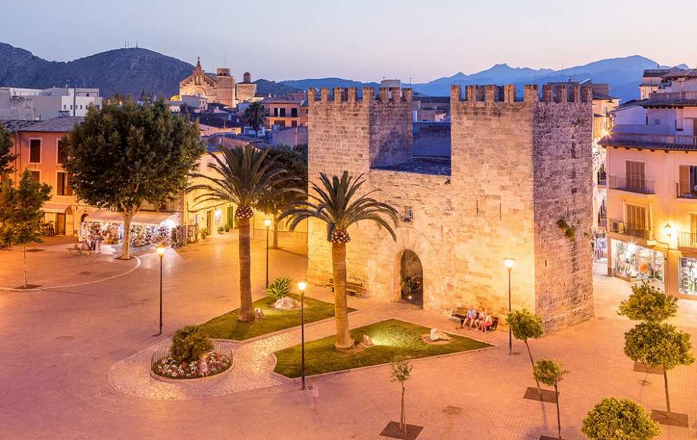 The Medieval Town of Alcudia, Majorca